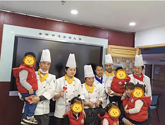 金融街惠泽幼儿园食堂开业了！