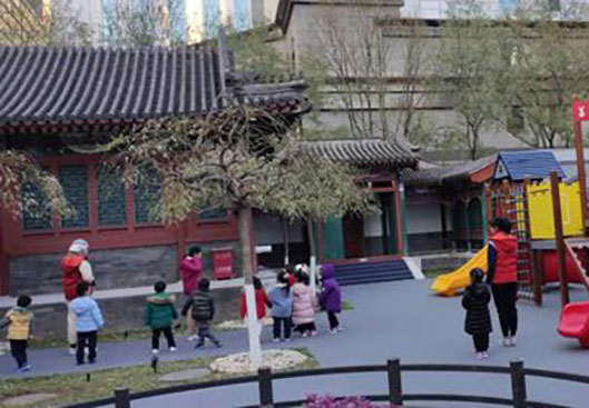 金融街惠泽幼儿园食堂开业了！